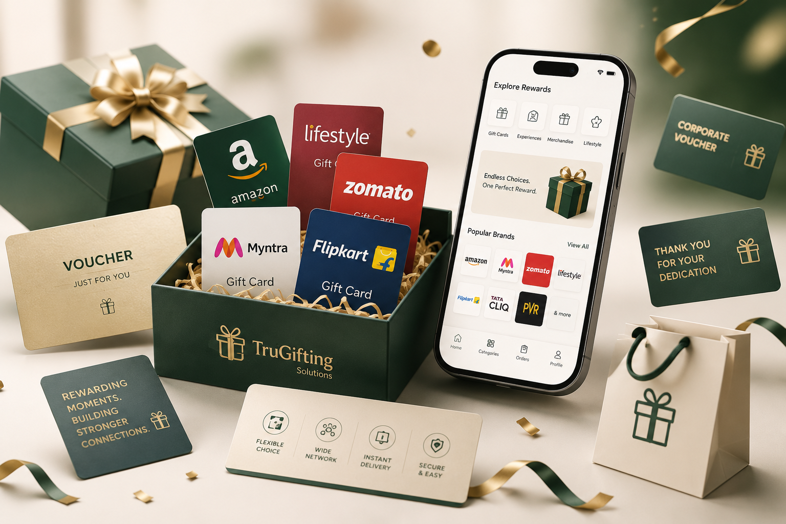 More brand voucher choices
